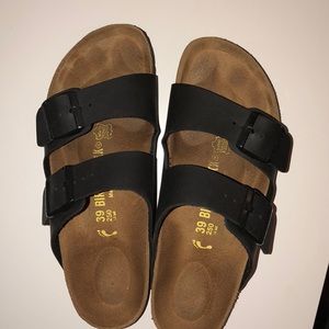 Birkenstocks size 39 Women’s Black Matte